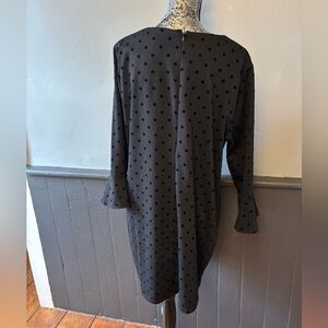 Old Navy XL Black Polka Dot Dress